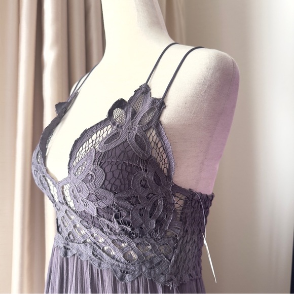 Free People One Adella Lace Slip Dress Small - Picture 8 of 15